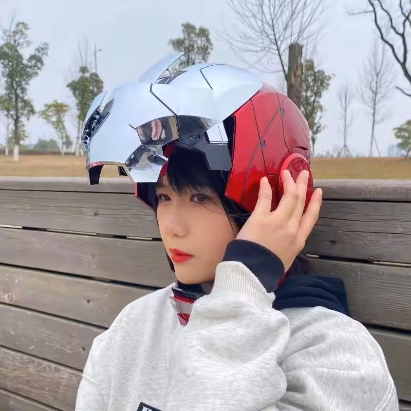 Iron Hero VoiceControlled Wearable Helmet 2