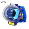 Mini RC Car Watch Toy With LED Light And Plush Animal Design 4