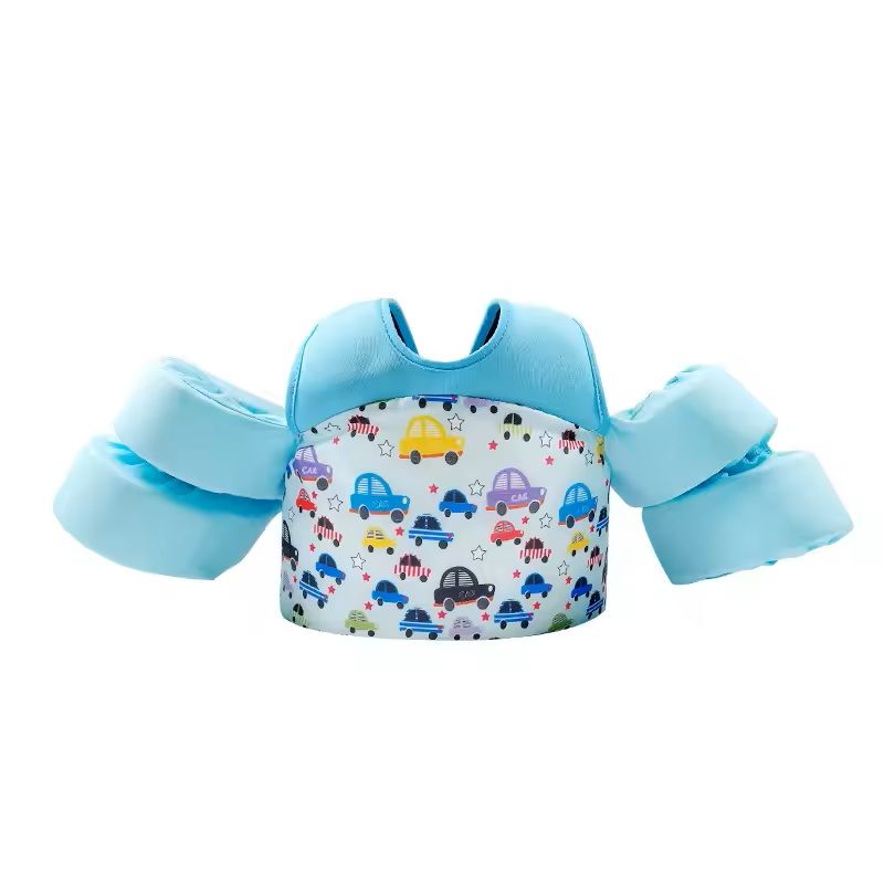 Kids Swim Float Vest With Arm Bands For Ages 26 1