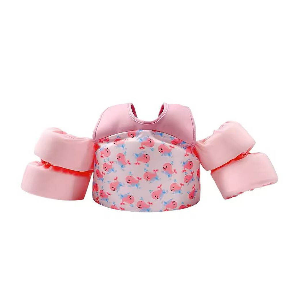 Kids Swim Float Vest With Arm Bands For Ages 26 2