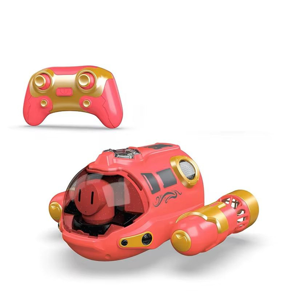 Remote Control Steamboat Toy With Spray For Pool And Bathtub 1