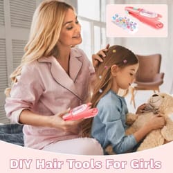 bling hair gem stamper toy for girls with sparkling hair jewels