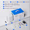 Mini Tower Dock With RAID SSD Case USB 32 Hub 10Gbps Speed 6
