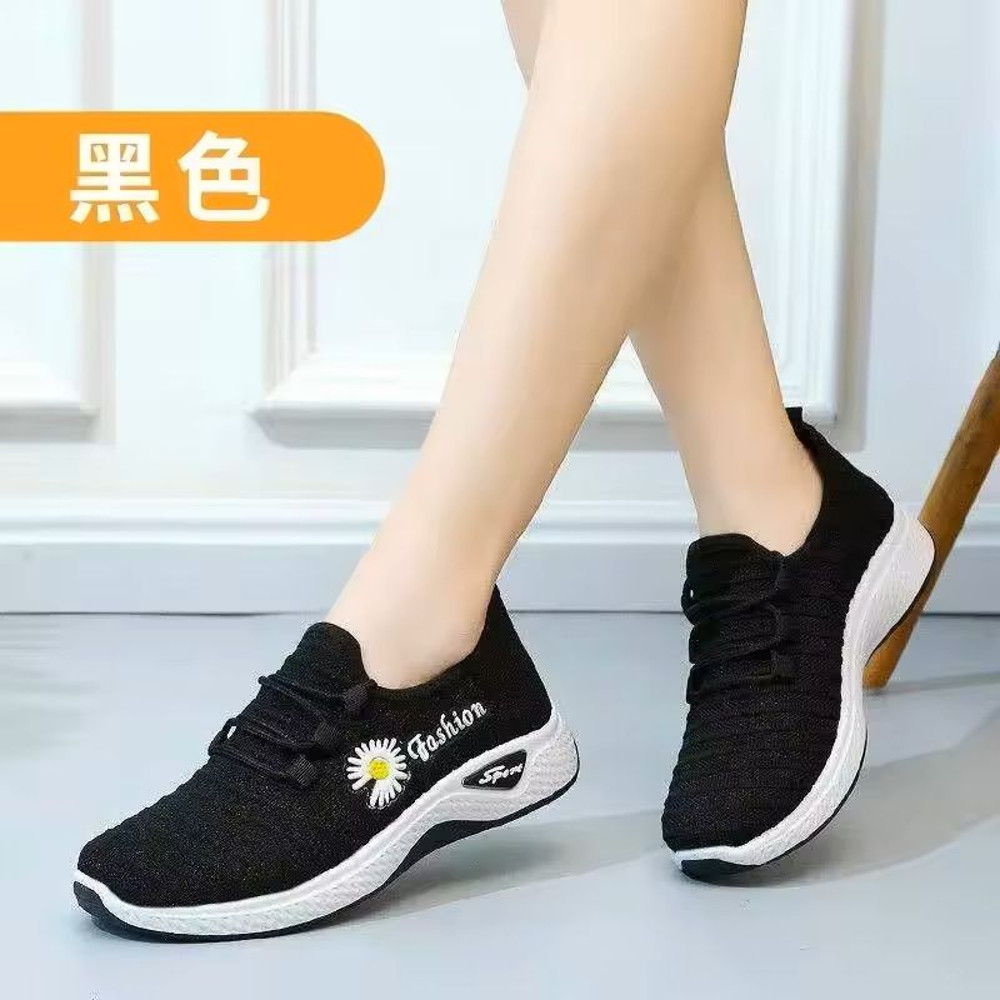 Womens Lightweight Breathable Running Sneakers With Soft Sole 9