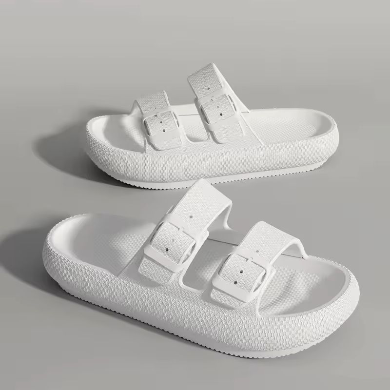 Mens Thick Sole Non Slip Shower Sandals For Indoor And Outdoor Use 2