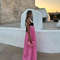 Womens Backless Lace Up Maxi Dress With Spaghetti Straps 5