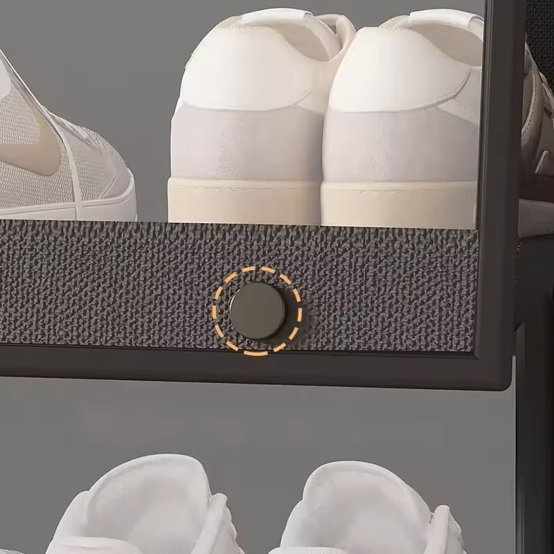 Multilayer Transparent Shoe Rack Cabinet For Small Spaces 6