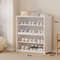 Multilayer Transparent Shoe Rack Cabinet For Small Spaces 8