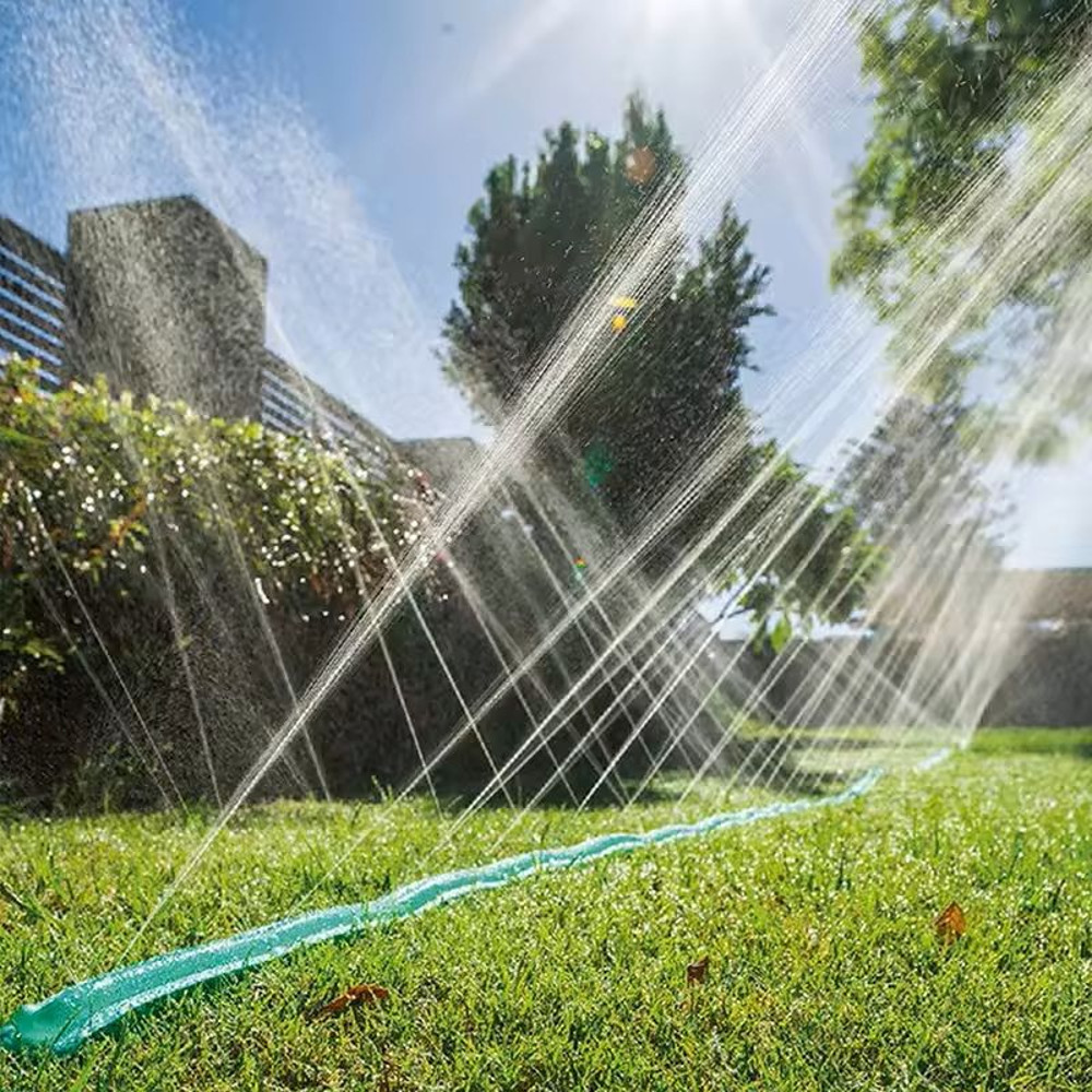 Flexible Garden Soaker Hose With Adjustable Spray Set For Lawn Irrigation 3