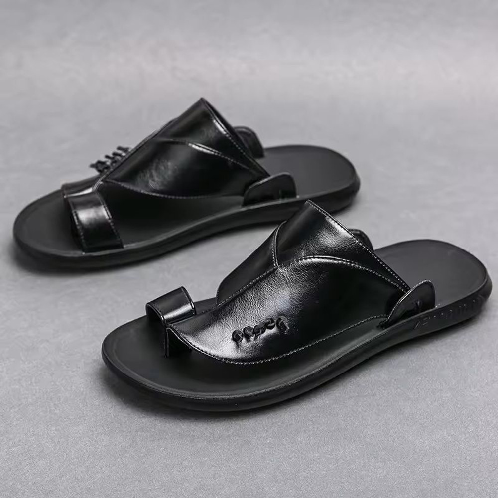 Mens Summer Leather Sandals For Casual And Business Comfort 3