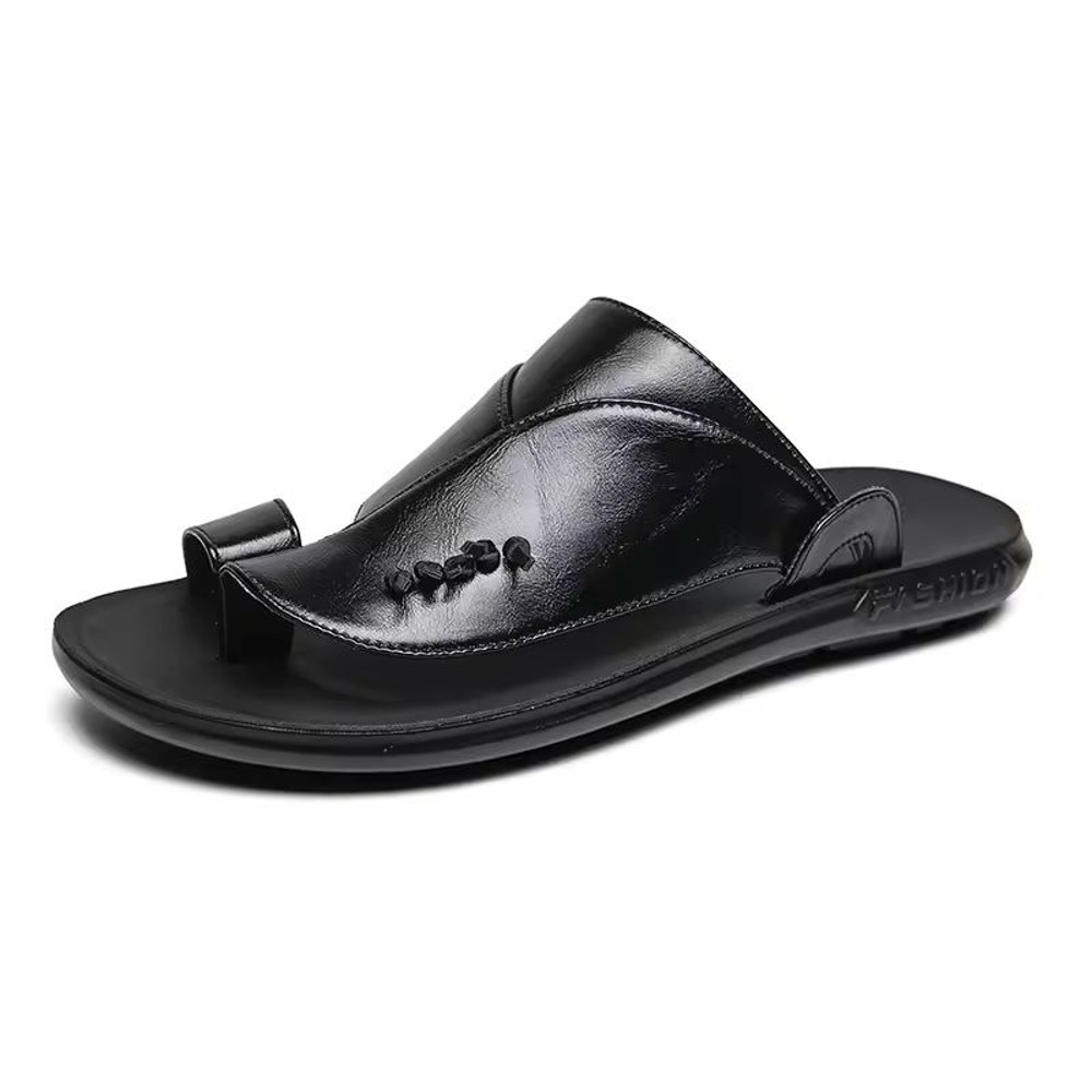 Mens Summer Leather Sandals For Casual And Business Comfort 5