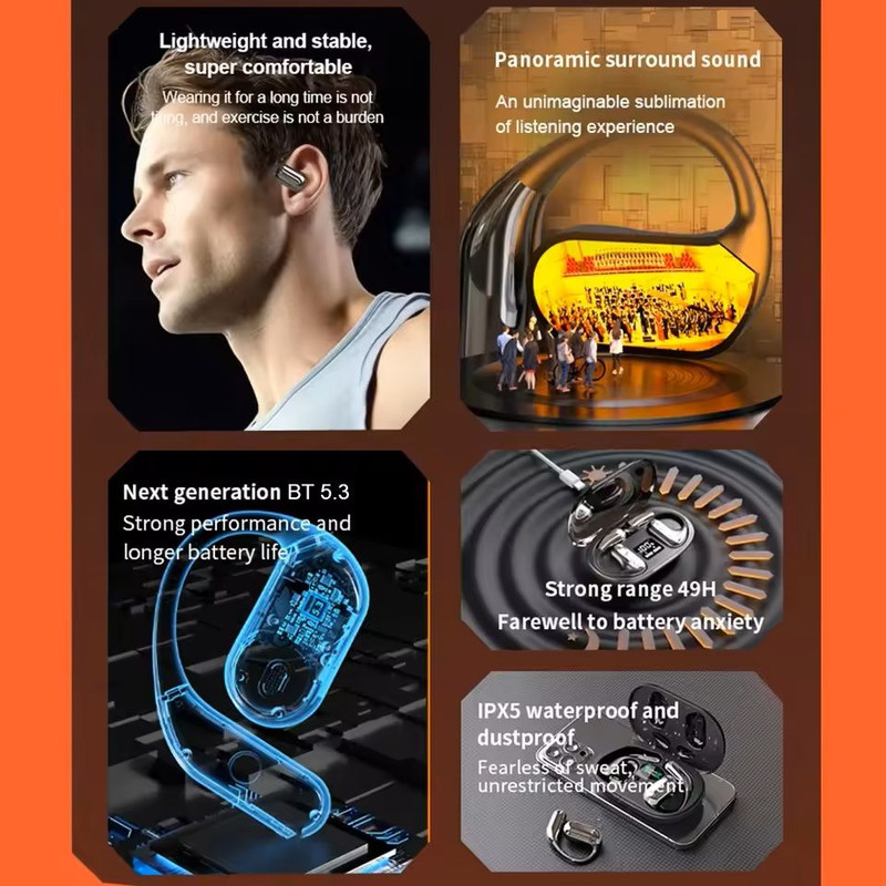 3in1 Smart Translator Earbuds With RealTime Voice  Bluetooth Audio 5