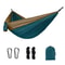 Double Person AntiRollover Nylon Hammock For Outdoor Camping 2