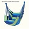 Handwoven Hanging Hammock Chair For Indoor Outdoor Relaxation 7