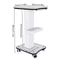 3Tier Rolling Beauty Salon Trolley With Push Handle And Storage Shelves 3