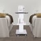 3Tier Rolling Beauty Salon Trolley With Push Handle And Storage Shelves 4