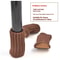 16 Piece Knitted Chair Leg Socks Set For Floor Protection 0