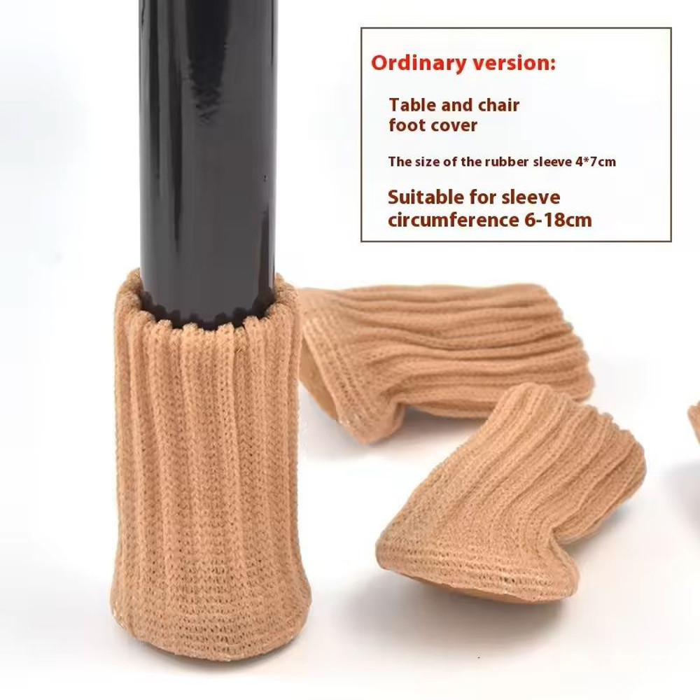 16 Piece Knitted Chair Leg Socks Set For Floor Protection 3
