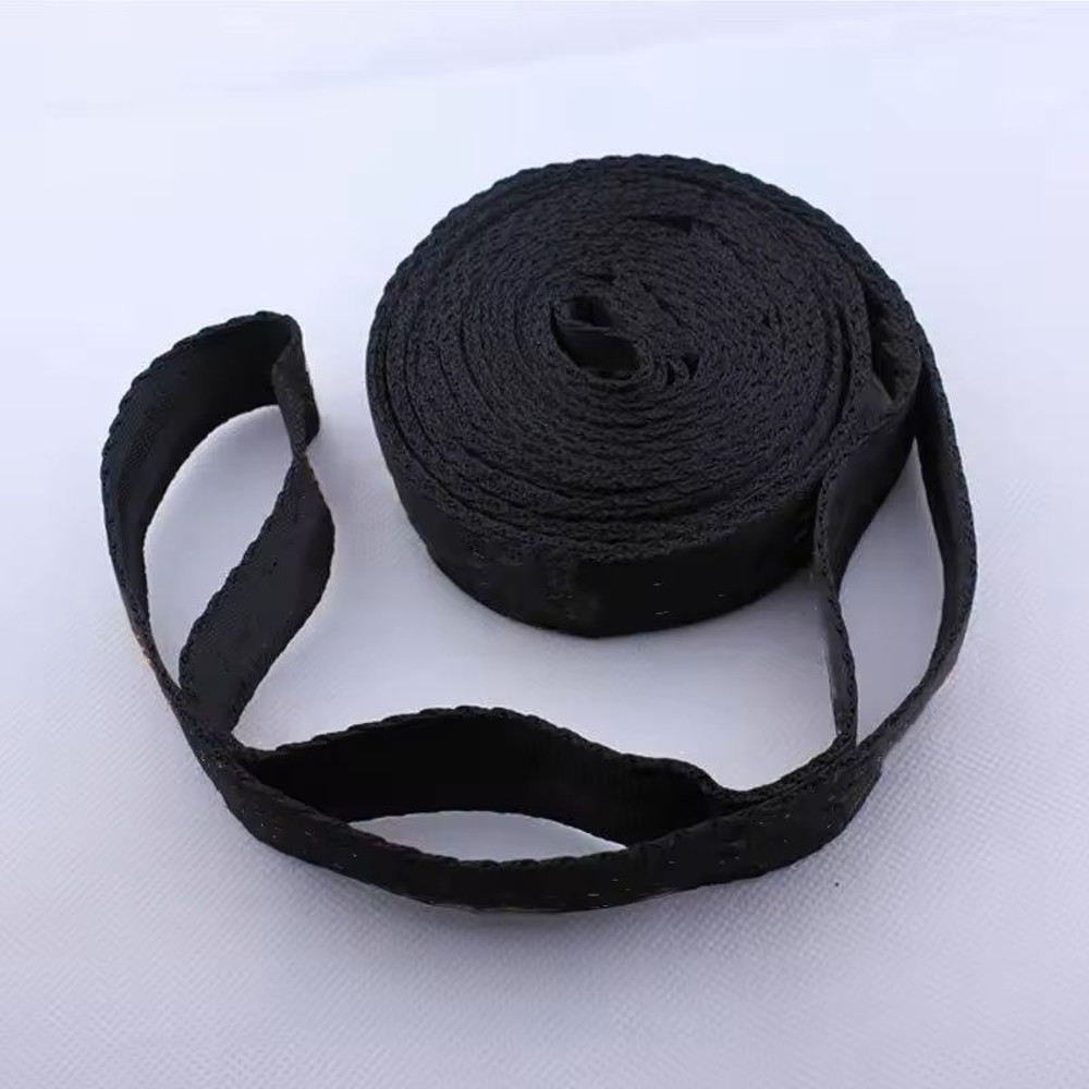 HeavyDuty Hammock Straps Set  2PCS Reinforced Polyester With 5 Metal Rings For Outdoor Camping 5