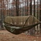 Outdoor Camping Hammock With Mosquito Net Lightweight Parachute Fabric Bed 0