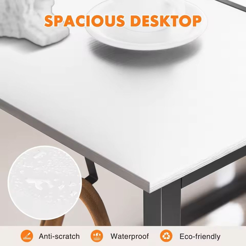 Compact Computer Desk With Side Bag And Headphone Hook Modern Study Or Gaming Table 4