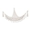 Boho Toy Hammock Hanging Mesh Storage Net With Tassels Triangular Wall Organizer 3