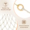 Macrame Toy Hammock Large Hanging Storage Net For Stuffed Animals Corner Organizer 3