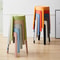 Colorful Step Stool Chair For Living Room Or Entryway 2