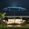 Extra Large Double Sided Patio Umbrella With Solar Lights And Base 5
