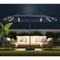 Extra Large Double Sided Patio Umbrella With Solar Lights And Base 7