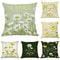 Green Throw Pillow Cover For Sofa Bed Or Car 0