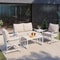 Outdoor Patio Furniture Sectional Set With Coffee Table 0