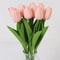 Real Touch Artificial Tulip Bouquet For Home And Wedding Decor 10 Stems 10