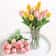 Real Touch Artificial Tulip Bouquet For Home And Wedding Decor 10 Stems 1