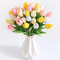 Real Touch Artificial Tulip Bouquet For Home And Wedding Decor 10 Stems 3