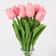 Real Touch Artificial Tulip Bouquet For Home And Wedding Decor 10 Stems 11