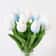 Real Touch Artificial Tulip Bouquet For Home And Wedding Decor 10 Stems 17