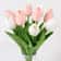 Real Touch Artificial Tulip Bouquet For Home And Wedding Decor 10 Stems 18