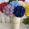 Silk Hydrangea Bouquet With Big Blooms For Home And Wedding Decor 1