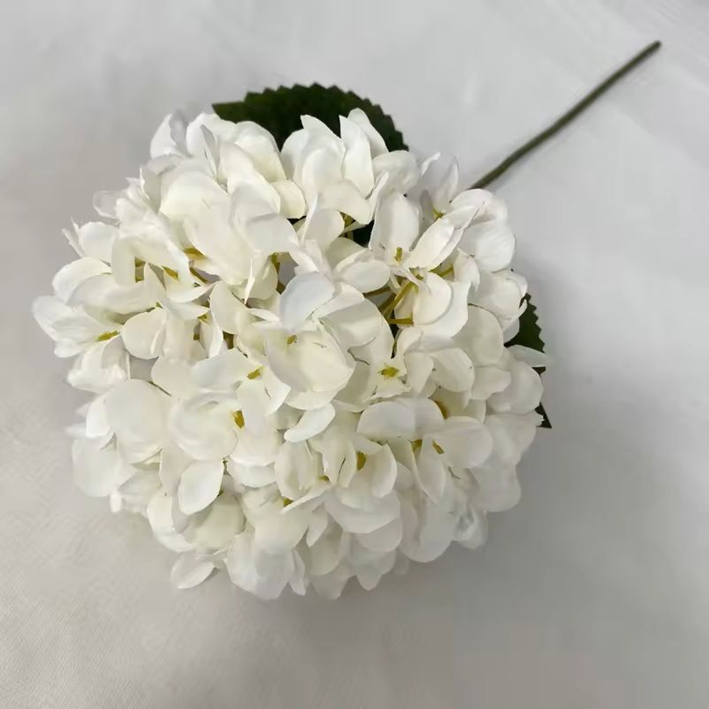 Silk Hydrangea Bouquet With Big Blooms For Home And Wedding Decor 11