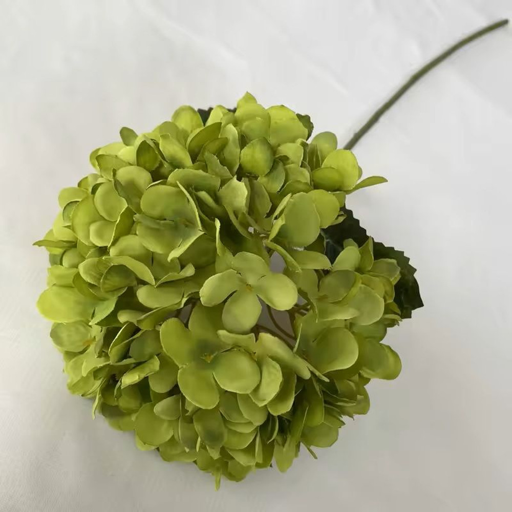 Silk Hydrangea Bouquet With Big Blooms For Home And Wedding Decor 6