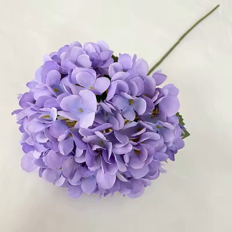 Silk Hydrangea Bouquet With Big Blooms For Home And Wedding Decor 13