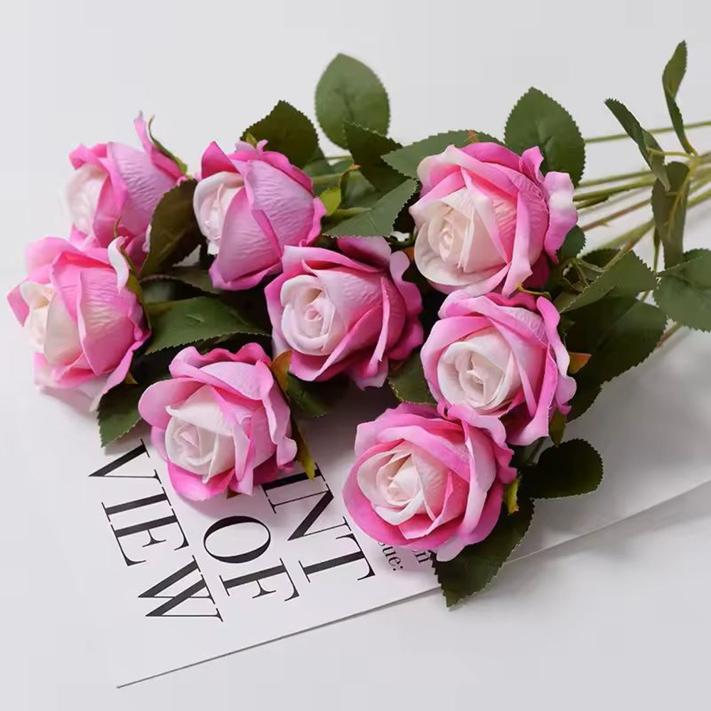 Artificial Rose Flower Stems For Home And Wedding Decoration 2