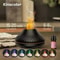 Volcanic Flame Aroma Diffuser And Essential Oil Humidifier With Night Light 3