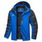 Mens Waterproof Ski Jacket With Fleece Lining And Removable Hood 10