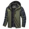 Mens Waterproof Ski Jacket With Fleece Lining And Removable Hood 12