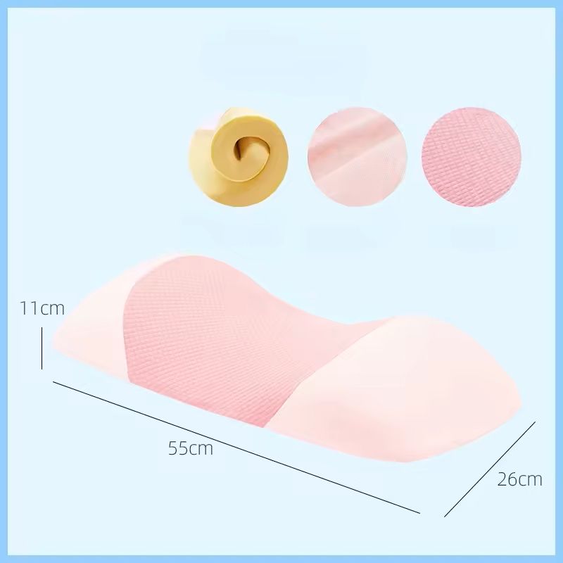 Memory Foam Lumbar Support Pillow For Back Sleepers And Bed Comfort 5