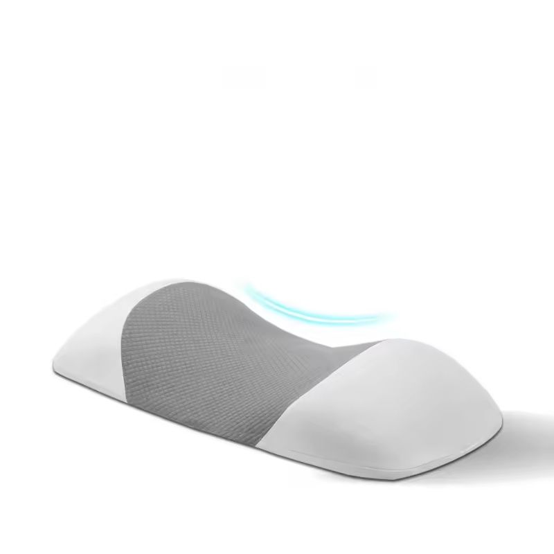 Memory Foam Lumbar Support Pillow For Back Sleepers And Bed Comfort 8