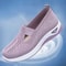 Womens Mesh Orthopedic Sneakers With Non Slip Sole And Breathable Comfort 1