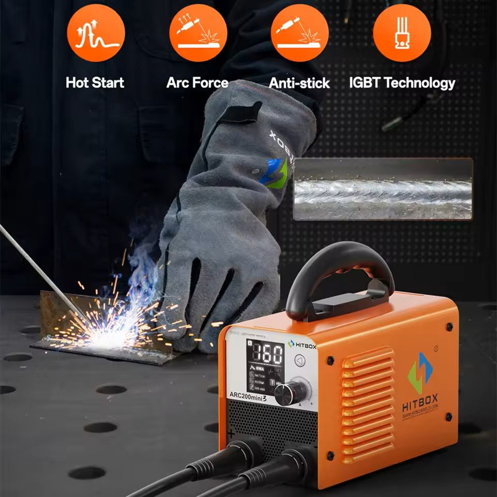 Ultra Mini Stick Welder With Digital Display And ARC Lift TIG Functio 3